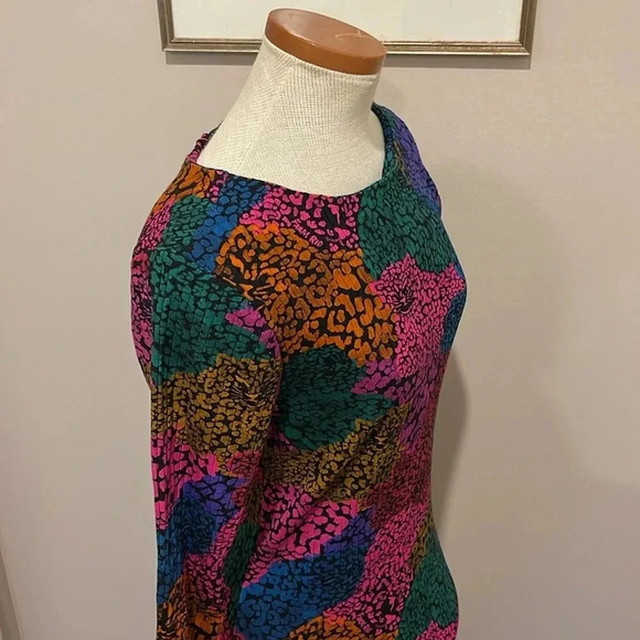 NWT!! FARM Rio - Rainbow Mix Jersey Dress - Size Large - Multicolor - Picture 4 of 8